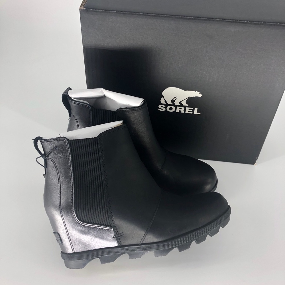 Sorel NEW Joan of Arctic Wedge II Chelsea Boots